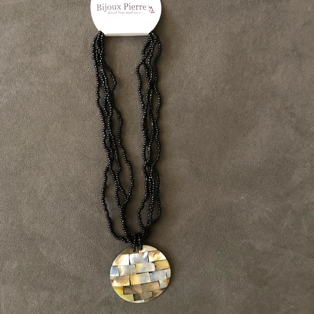 Handmade precious Stone necklace
